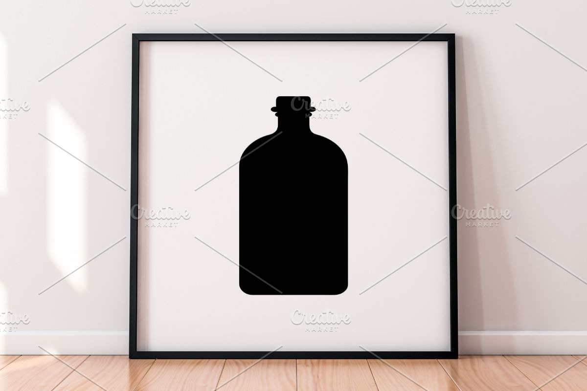 Thermos Silhouette SVG, an Object Illustration by newminddesign (Photo 5 of 5)