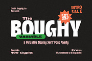 Boughy - Font Family |9 Fonts, a Serif Font by Craft Supply Co. (Thumbnail 13 of 13)