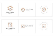 300 Geometric Premade Logo Bundle, a Branding & Logo Template by XpertgraphicD (Thumbnail 37 of 63)