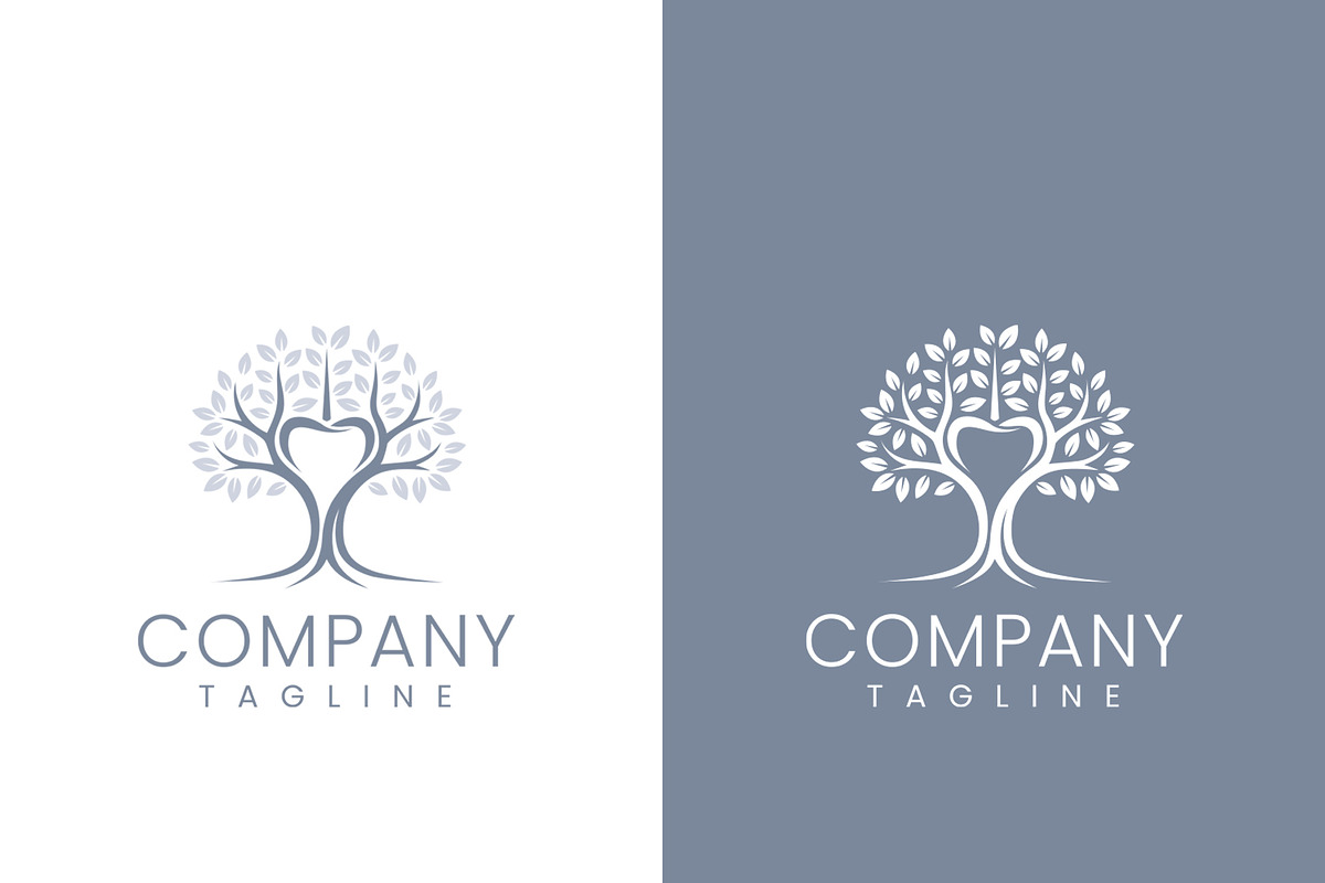 Elegant Dental Tree Logo, a Branding & Logo Template by HueNestify (Photo 2 of 3)