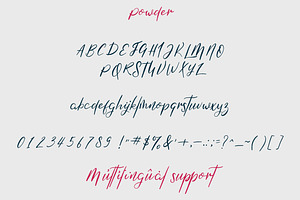 Mooka Powder - Font Duo