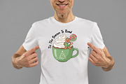 Christmas Gingerbread Man Coffee Boo, an Illustration by Daily.Designs (Thumbnail 2 of 5)