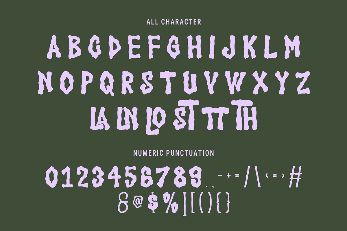 Toxcyde Experimental Display Font, a Handwritten Font by Maulana Creative (Photo 7 of 7)