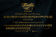 Familia Tattoo Lettering Font, a Script Font by Muntab_Art (Thumbnail 7 of 7)