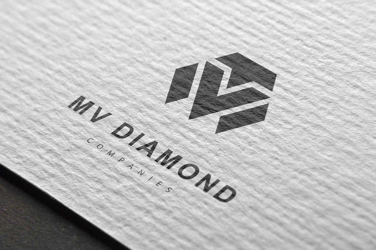 MV Diamond Logo, a Branding & Logo Template by CAIRON CREATIVESTUDIO (Photo 3 of 5)