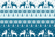 Norwegian ornaments, a Pattern Graphic by LunaSolvo (Thumbnail 3 of 3)
