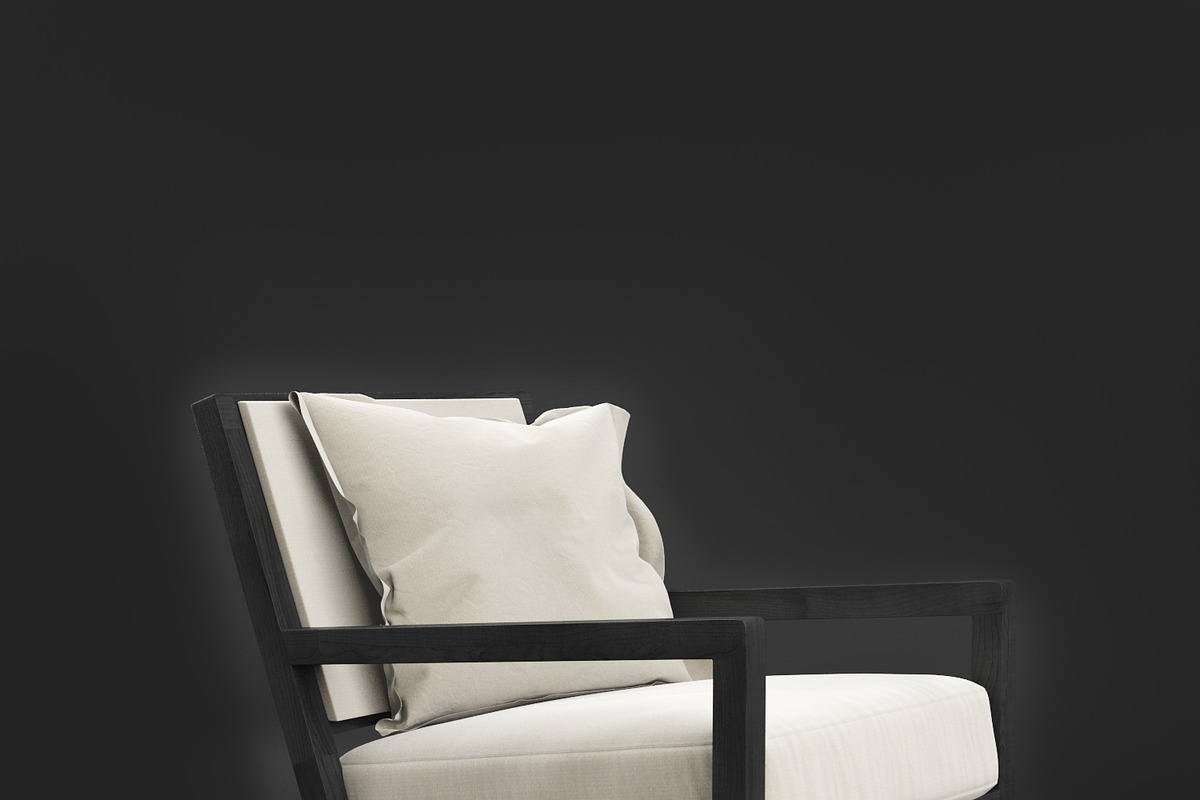 Clio ARMCHAIR B&B Italia, a Furniture 3D Model by NOMODOL (Photo 2 of 5)
