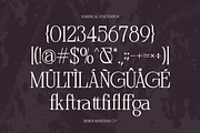 Distressed Sherlock – Elegant Serif, a Serif Font by Mahesans Co (Thumbnail 9 of 10)