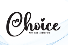 Choice | Script Font