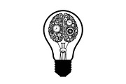 Creative Brain Light Bulb Bundle, an Object Illustration by Designs_River (Thumbnail 16 of 29)