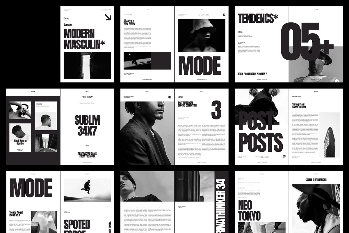 SPECTRE Editorial Lookbook, a Magazine Template by Arif Tri Ananta (Photo 14 of 14)