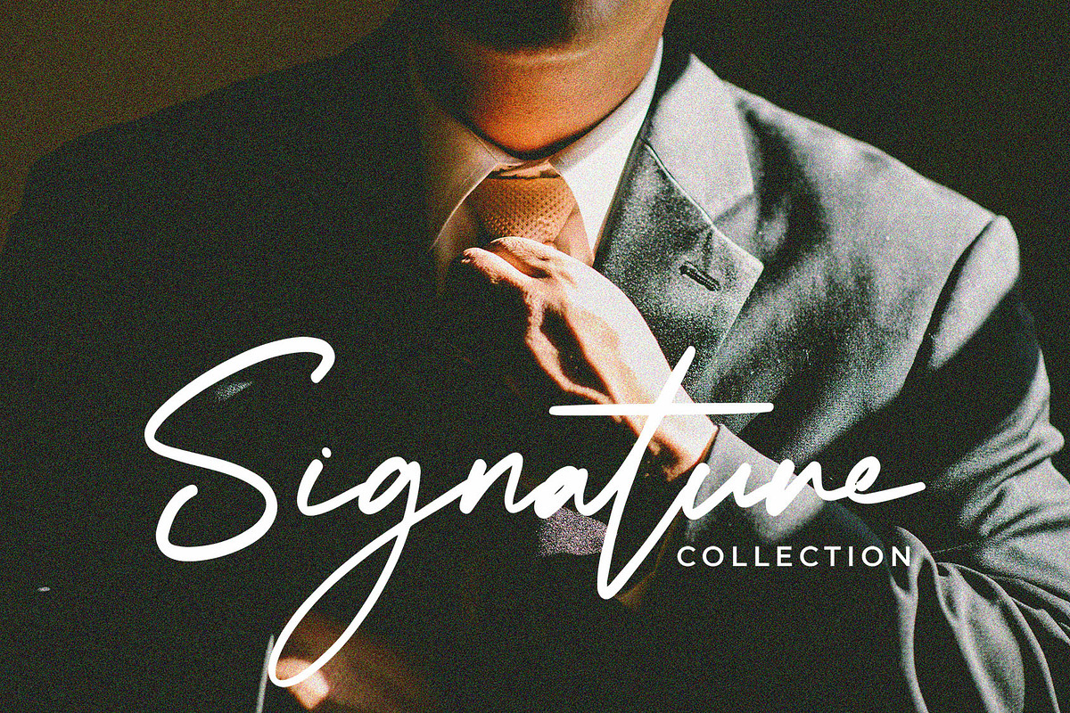 White Medita Brush Script Font, a Script Font by NTC Graphic (Photo 4 of 9)