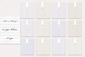 Back To School Lined & Grid Paper