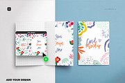 Folded Card 5x7in Cover and Inside, a Product Mockup by Custom Scene (Thumbnail 6 of 8)