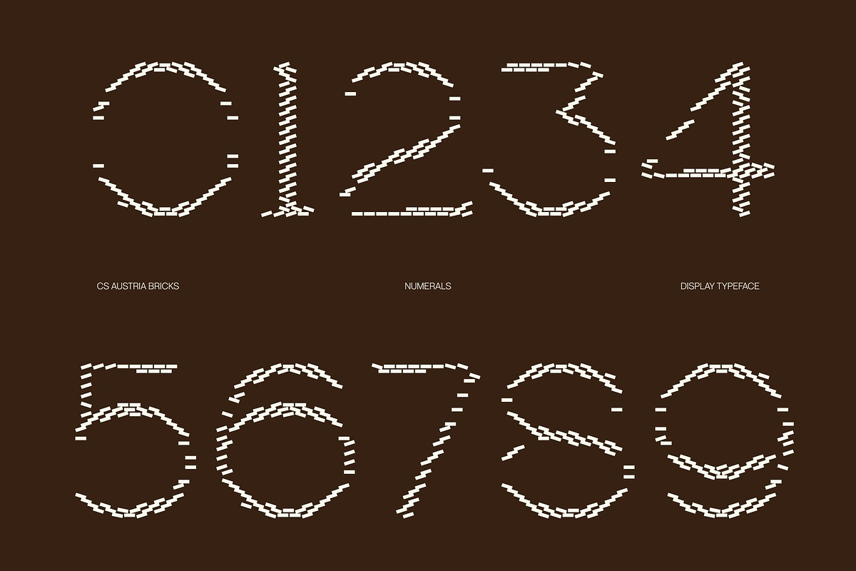 CS Austria Bricks, a Sans Serif Font by Craft Supply Co. (Photo 5 of 8)