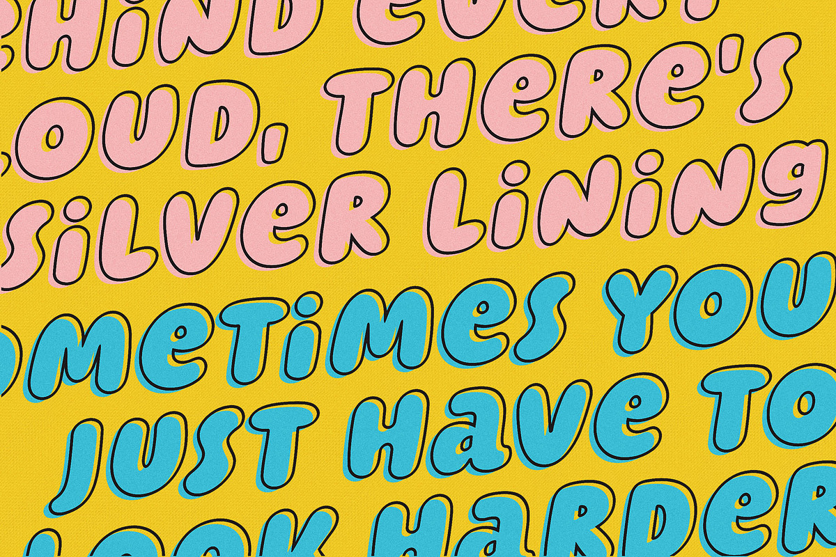 Cloud Bunch - Playful Display Typefa, a Handwritten Font by Four Lines Std. (Photo 9 of 11)