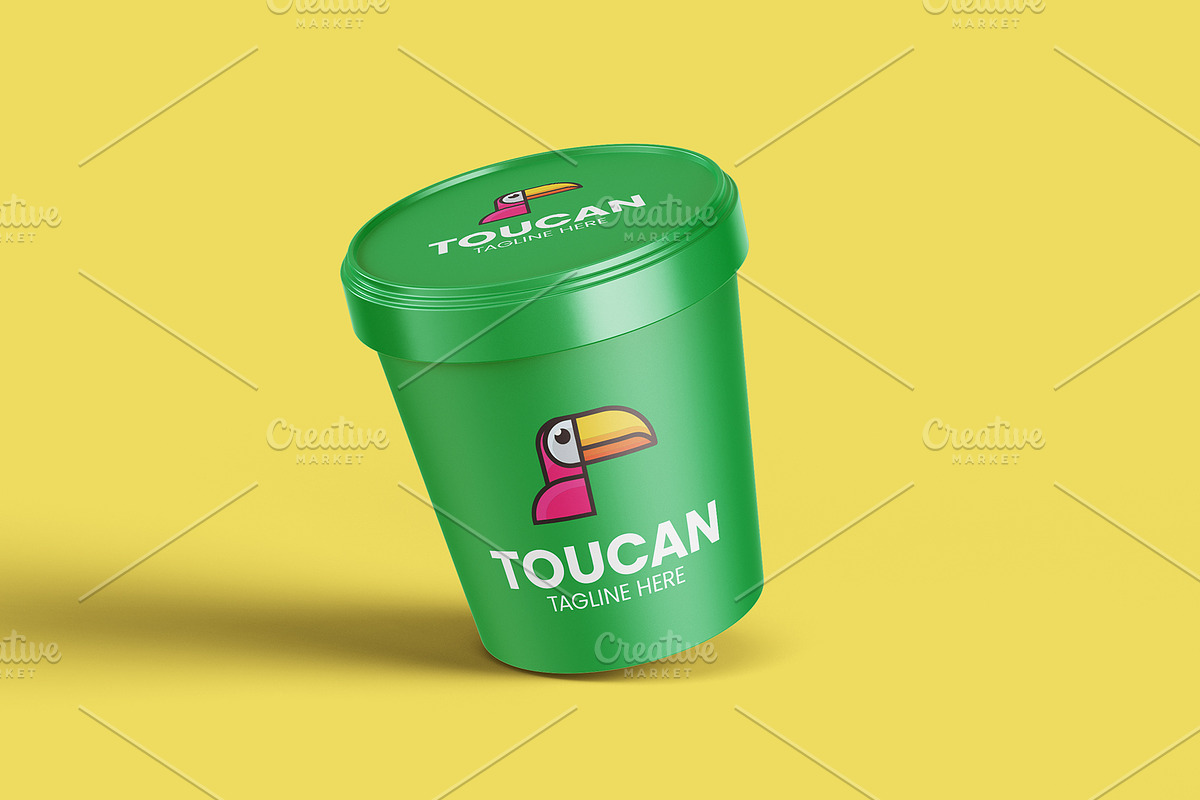 Toucan Logo Template, a Branding & Logo Template by Logo Lab (Photo 2 of 4)