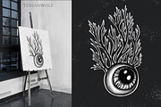 Dark details - gothic PNG set, a Texture Illustration by timianwolf (Thumbnail 4 of 10)