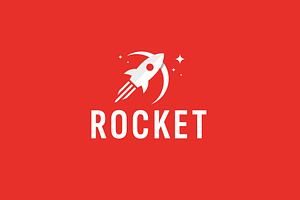 Rocket Logo Vector Icon Illustration