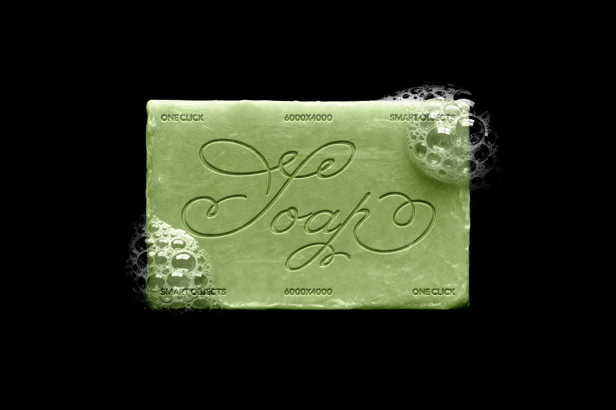 Soap Bar Carving Mockup, a Product Mockup by Design Squad (Photo 1 of 4)