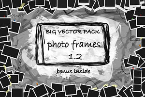 Vector Photo Frames Pack Version 1.2