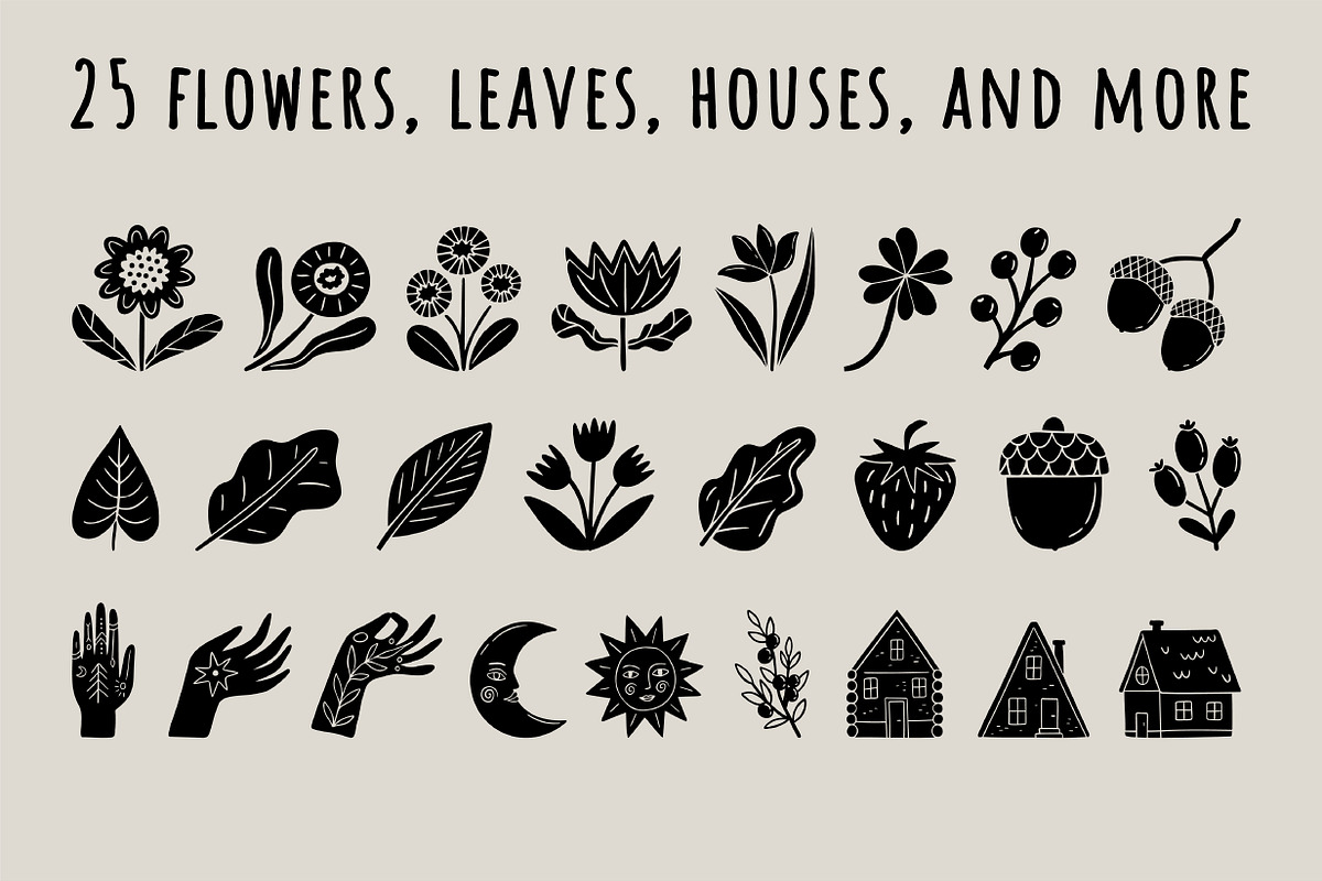 Scandinavian forest trendy set, an Illustration by Yanakicc (Photo 10 of 14)