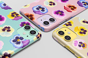 Pansy Patterns, a Pattern Graphic by GreyLilac (Thumbnail 2 of 9)