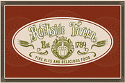 Bredston Vintage Font, a Serif Font by uncurve (Thumbnail 9 of 9)
