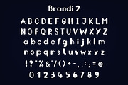 Brandi font, a Script Font by Graphic patterns (Thumbnail 3 of 8)