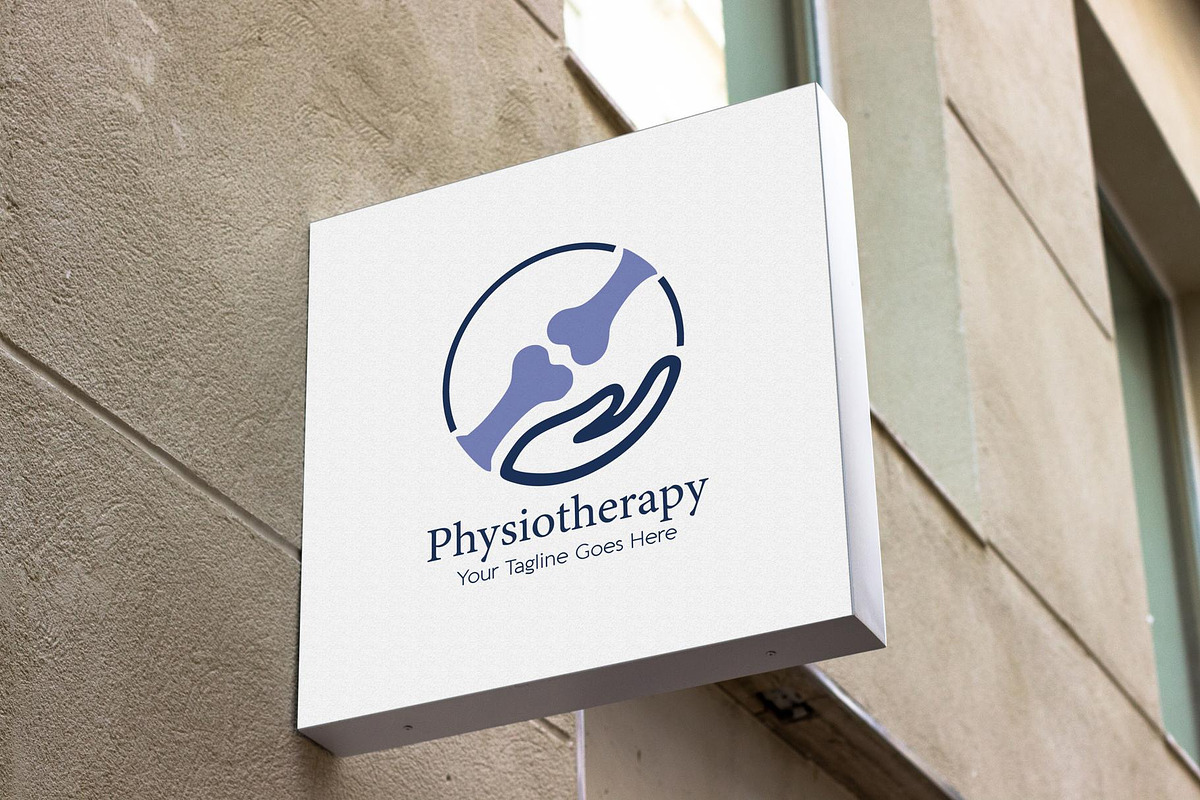 Physical Therapy Logo Template, a Branding & Logo Template by YUDesignStore (Photo 2 of 10)