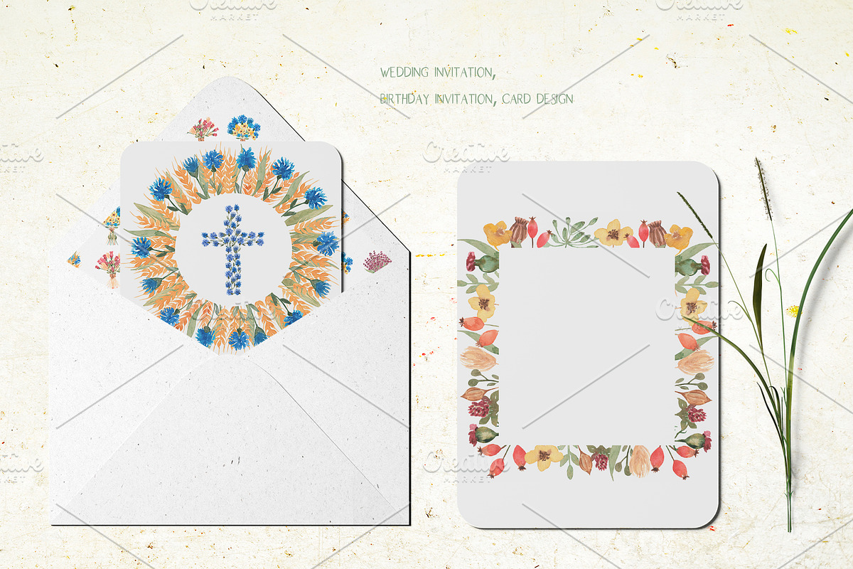 Wildflower bouquet, a Decorative Illustration by MayaNavits (Photo 13 of 14)