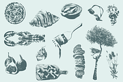 Mediterranean Summer Elements, an Object Graphic by Em&M Studio (Thumbnail 5 of 8)