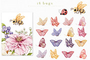 Cute Mice & Friends Clipart Set, an Animal Illustration by Pretty Little Lines (Thumbnail 9 of 13)