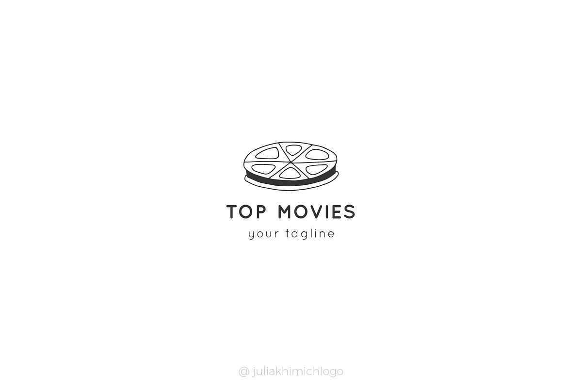 Logo Pack Volume 17. Cinema, a Branding & Logo Template by Mint Air Studio (Photo 20 of 21)
