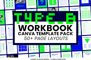 90s Brutalist Canva Workbook Pack, a Presentation Template by WorkShy Studio (Thumbnail 1 of 6)