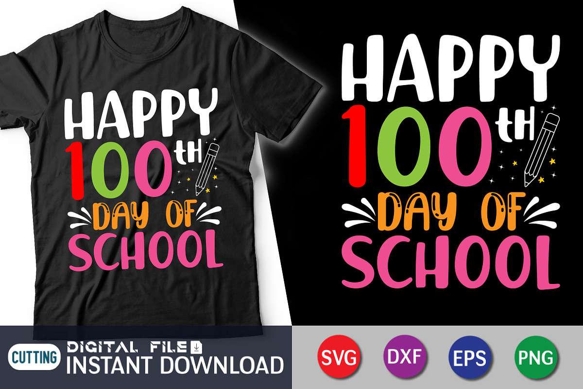 100 Days of School SVG Bundle, an Object Graphic by FunnySVGCrafts (Photo 7 of 11)
