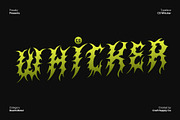 CS Whicker – Death Metal Font, a Blackletter Font by Craft Supply Co. (Thumbnail 1 of 8)