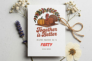 Thanksgiving Sublimation PNG Bundle, an Object Graphic by GlitterCraft (Thumbnail 9 of 101)