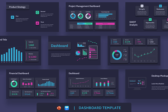 Dashboard Presentation Template