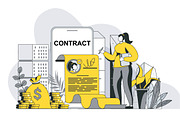 Business Outline Illustrations, a Templates & Theme by alexdndz (Thumbnail 22 of 52)