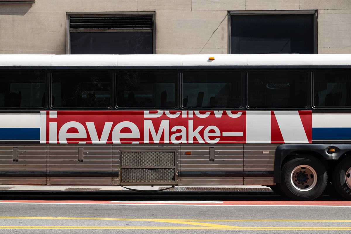 Landscape bus poster mockup, a Household Mockup by MakeBelieve (Photo 2 of 2)