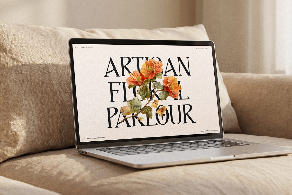 Firorah | Display Serif Font, a Serif Font by Denustudios (Photo 7 of 11)