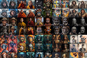 310 Midjourney Portrait Prompts, a Person Illustration by Sevenstyles (Thumbnail 3 of 10)