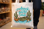 Redneck Yatch Club PNG, a Seasonal Illustration by Designking (Thumbnail 4 of 4)