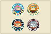 Funky Retro Logos, a Branding & Logo Template by Graphicdome (Thumbnail 11 of 11)