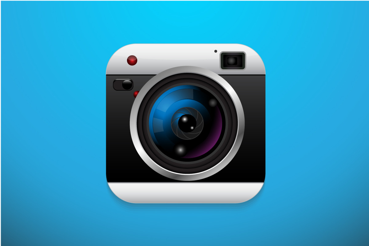 Application camera icon, an Icon by Karawan (Photo 1 of 2)