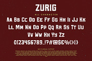 Zurig, a Blackletter Font by HATFSTUDIO (Thumbnail 8 of 8)
