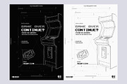 Abstract futuristic posters, a Technology Illustration by Andrew_Derr (Thumbnail 5 of 6)