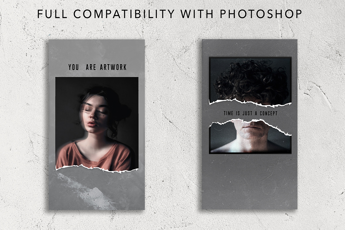 10 Paper instagram stories, a Templates & Theme by Elijah (Photo 3 of 7)