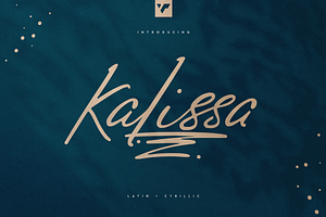 Kalissa Script - Latin And Cyrillic